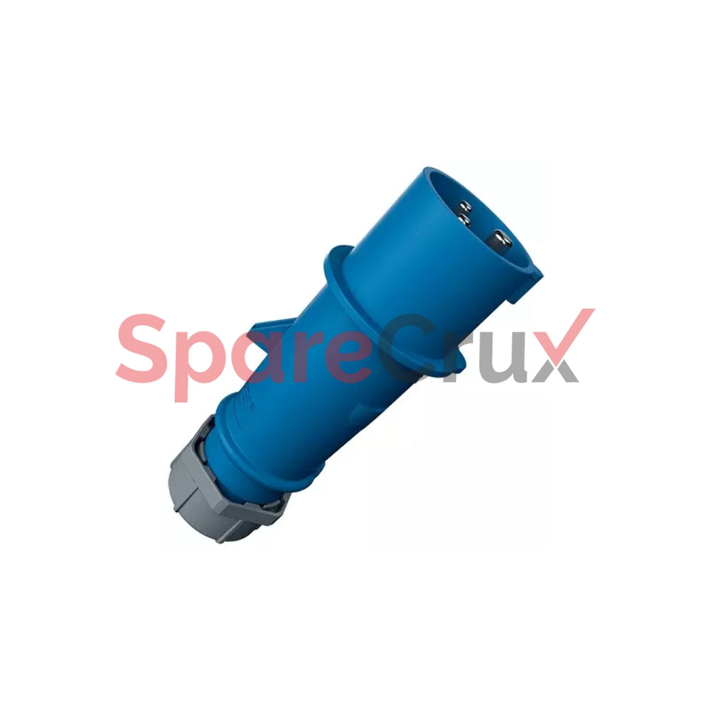248 | MENNEKES | Blue Cable Mount 3P Straight Industrial Power Connector Zone 22, 16A, 230V
