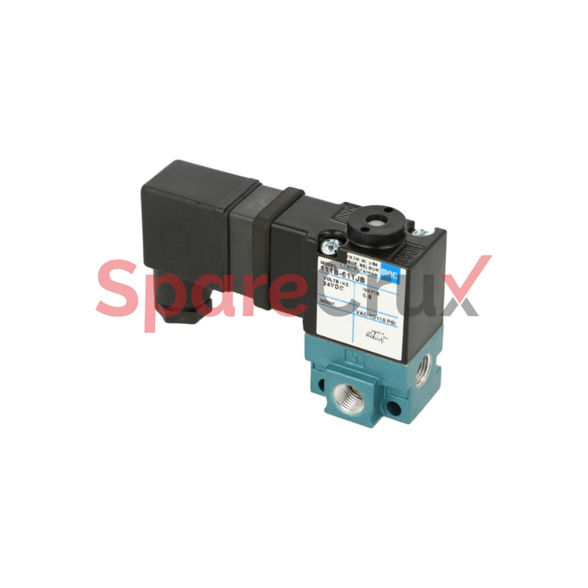 111B-611JB | MAC VALVES | Universal Direct Solenoid Valve