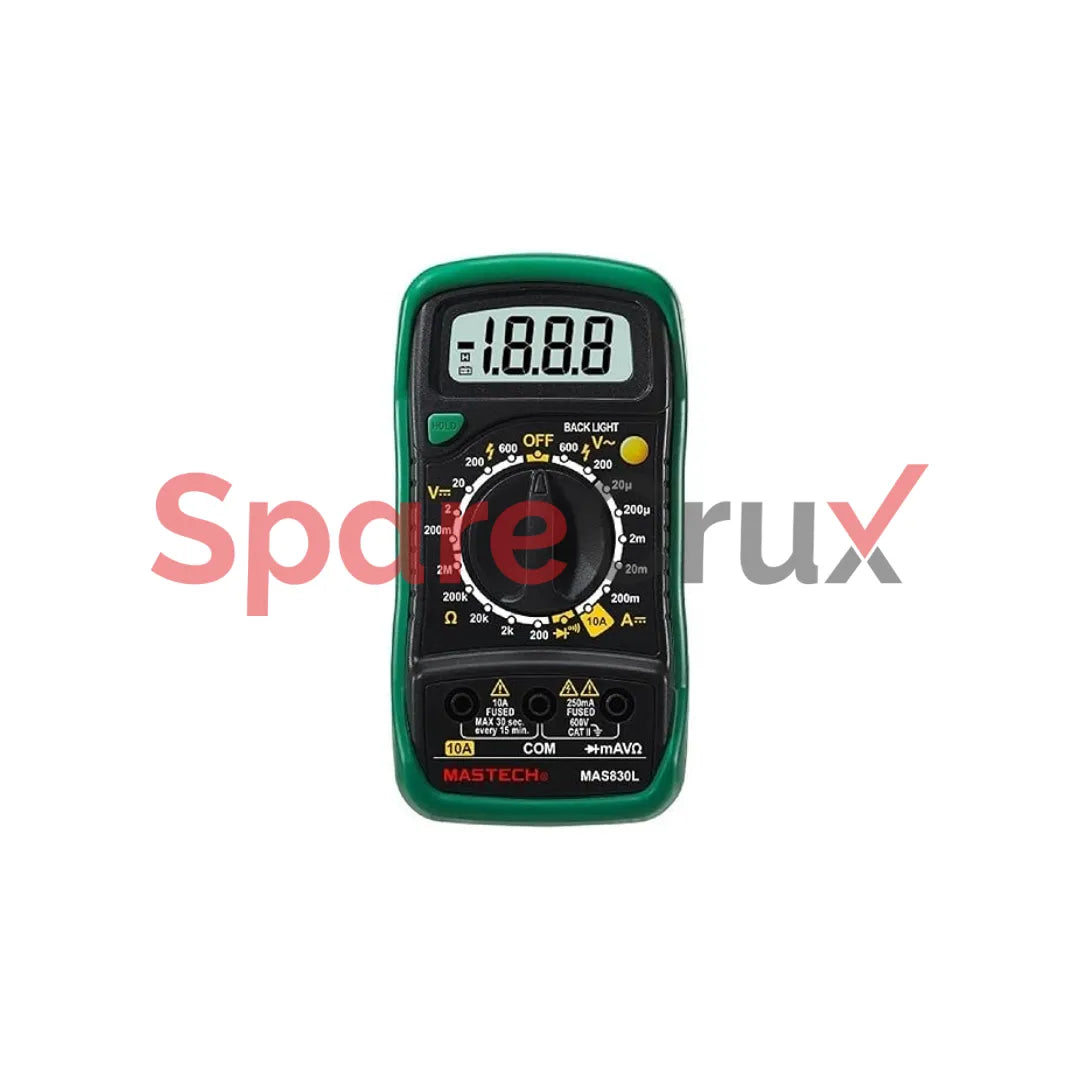 MAS830L | MASTECH | Digital Pocket Battery Powered Multimeter