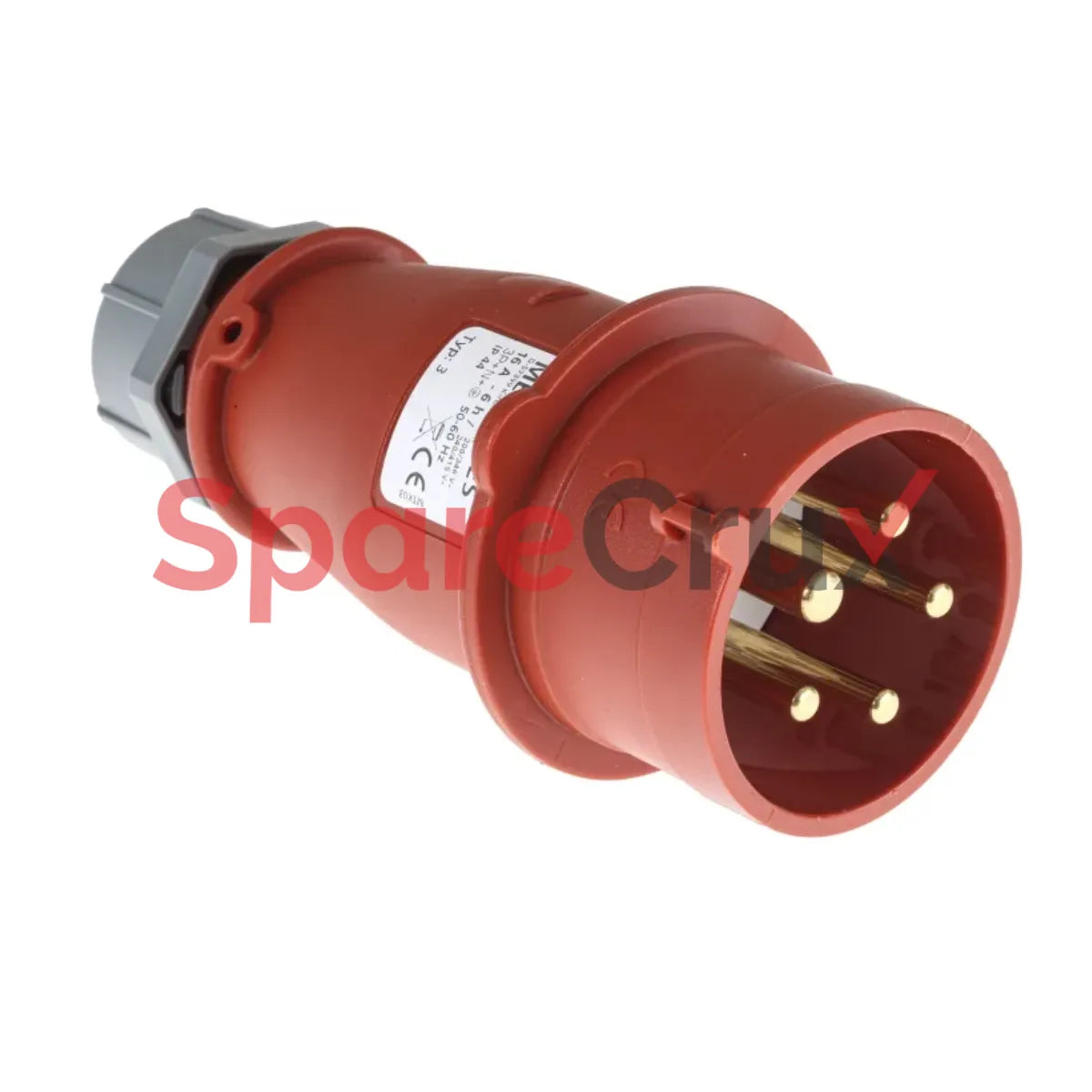 3 | MENNEKES | Plug, 16A, 5P, 6H, 400V