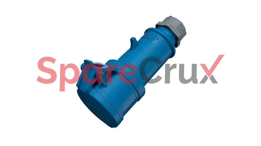 180A | MENNEKES | Cee Socket, Blue, 3p, Cable Mount, 2.5mm², 16a