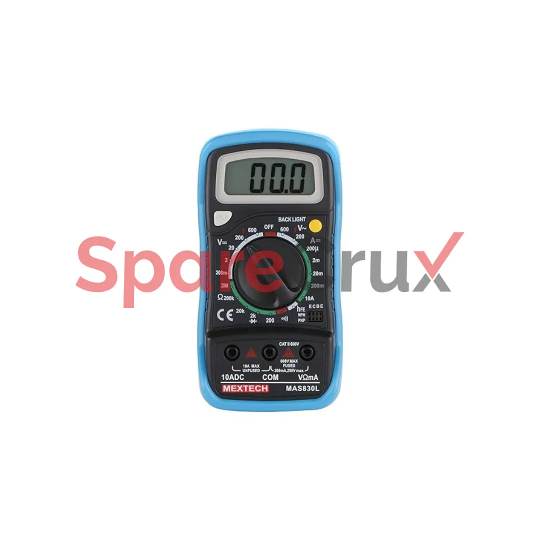 MAS830L | MEXTECH | 3 Digit, 1999 Counts, 600 Ac/dc Voltage Digital Multimeter