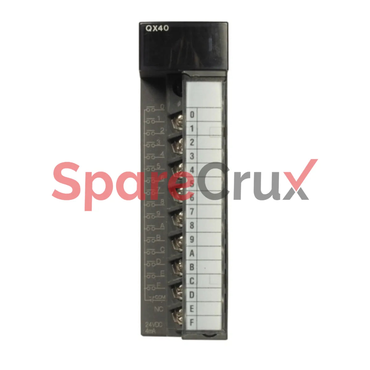 QX40 | MITSUBISHI ELECTRIC | Q Series Digital Input Module, 16 Points, 24 V DC