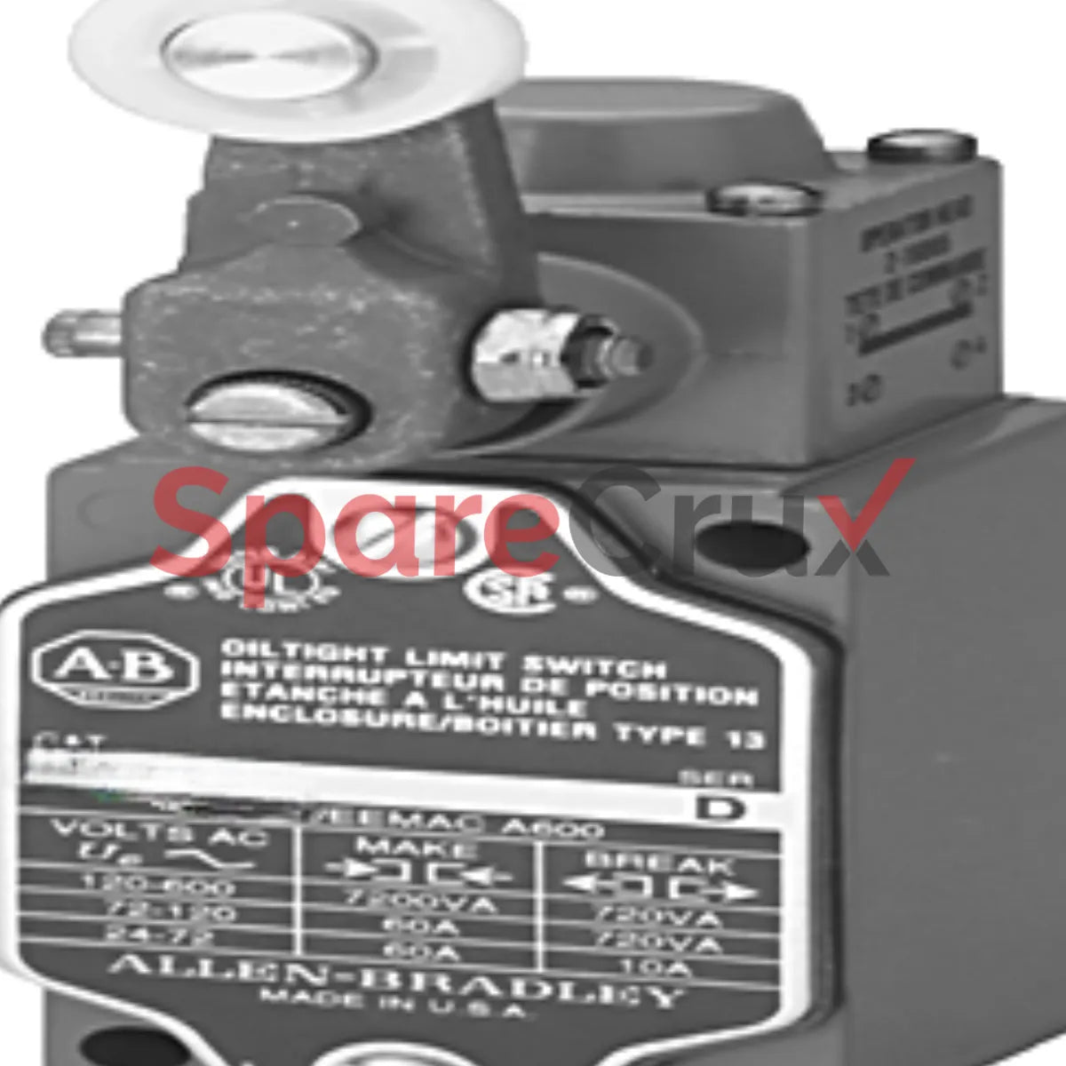 802T-HU | ALLEN BRADLEY | Interrupteur de fin de course standard
