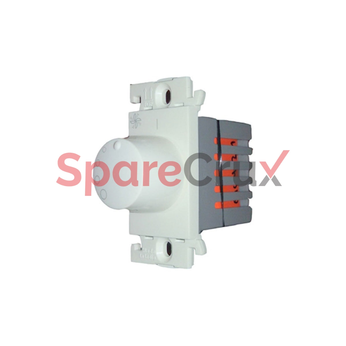 675531 | LEGRAND | Fan Regulator-100 Watts-0-4 Steps-1 Module-White