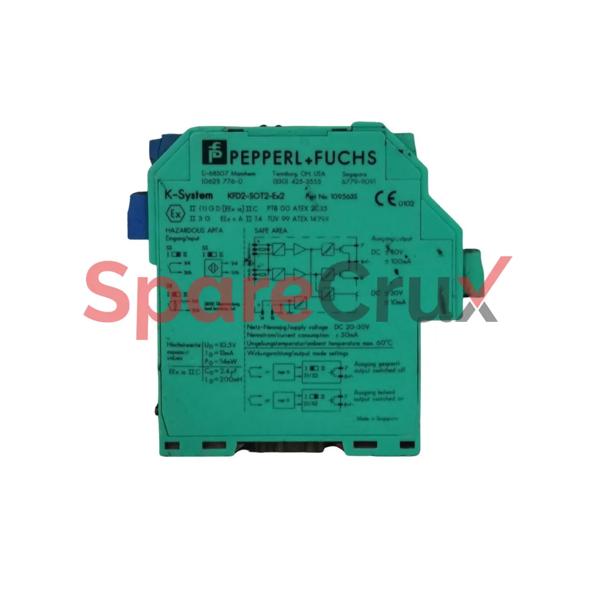 109563S | PEPPERL+FUCHS | Switch Amplifier