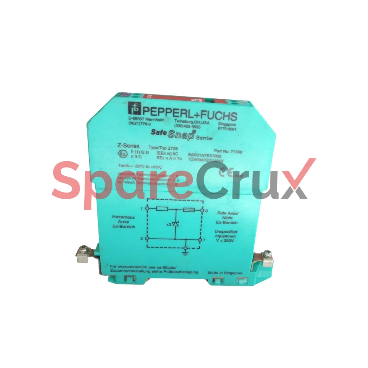 71788 | PEPPERL+FUCHS | Zener Barrier