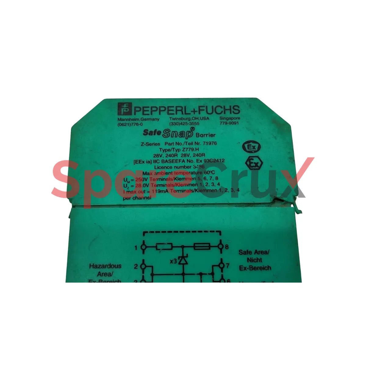 71976 | PEPPERL+FUCHS | Zener Barrier