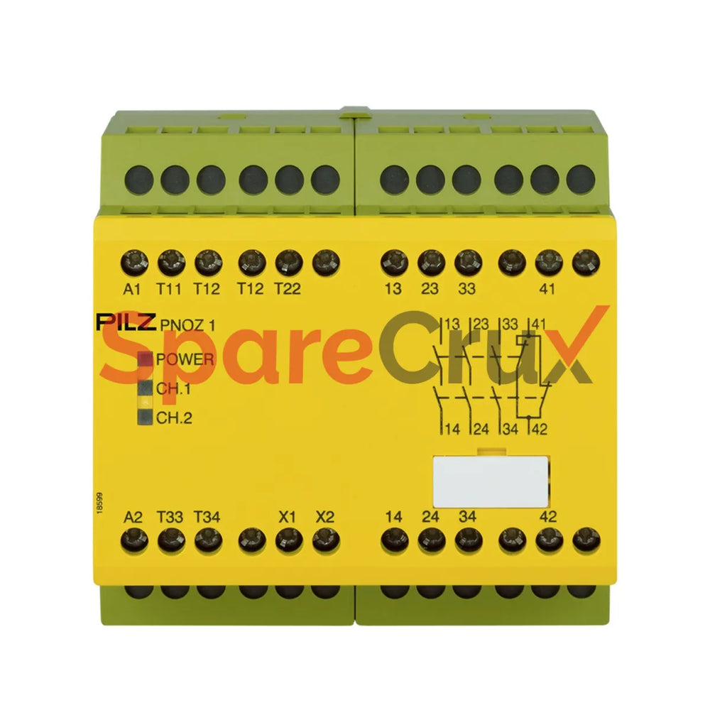 775695 | PILZ | PNOZ 1 24VDC 3n/o 1n/c Safety Relay