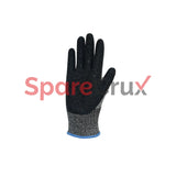 HS 68 | KARAM | Glass Liner with Natural Latex Coating Safety Gloves