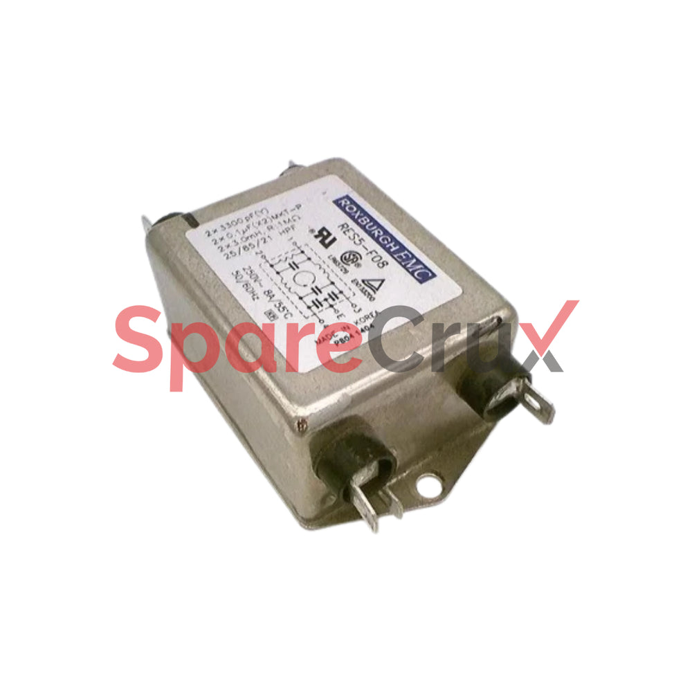 RES5-F08 | ROXBURGH EMC | Filter 250v 8a 50/60hz