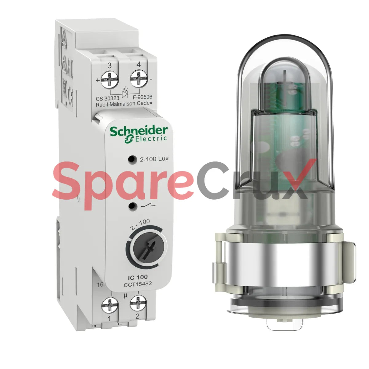 CCT15482 | SCHNEIDER ELECTRIC | Acti 9 IC100 (2 - 100 lux) twilight switch