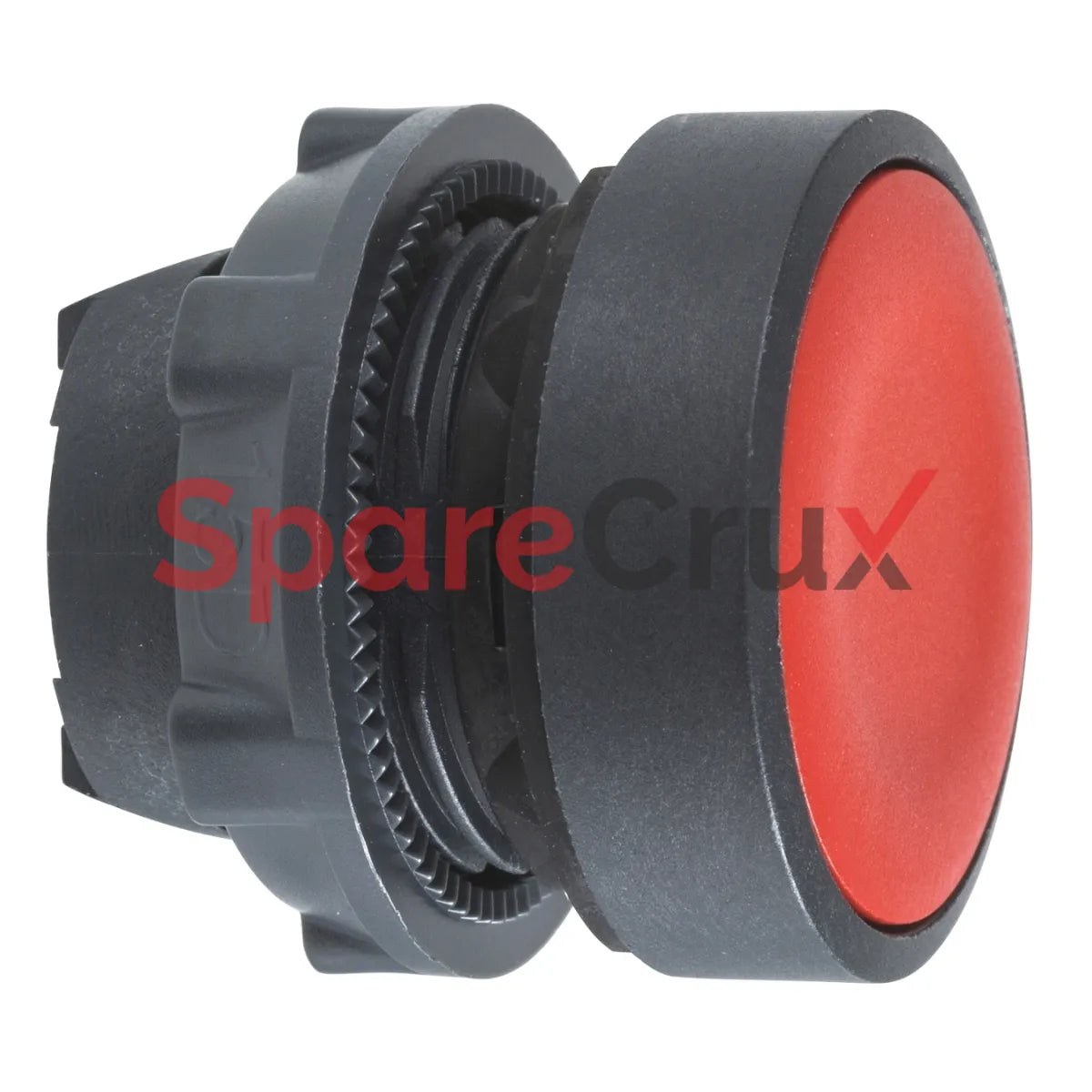 ZB5AH04 | SCHNEIDER ELECTRIC | Head for non illuminated push button, Harmony XB5, plastic, flush, red, 22mm, push push, unmarked