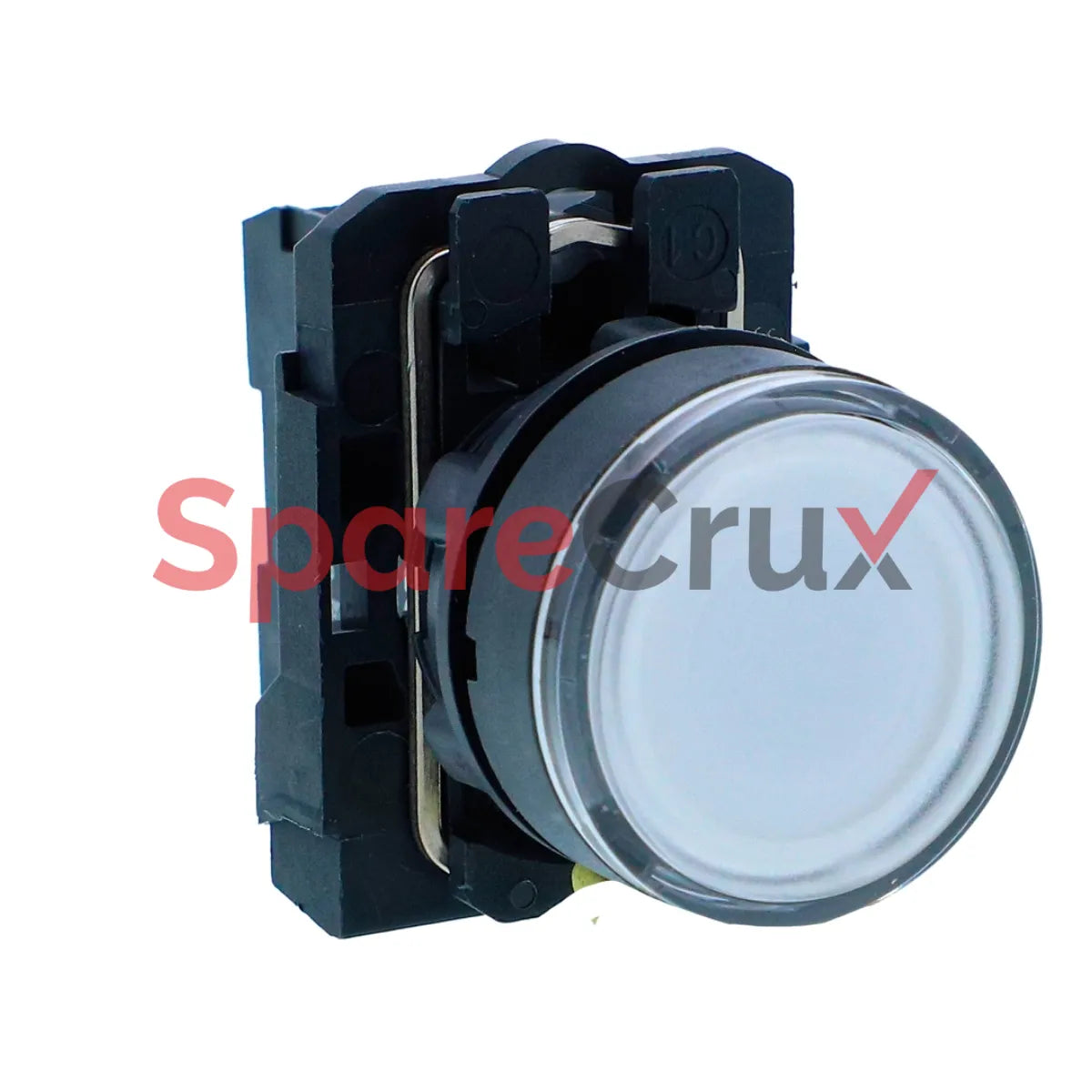 XB5AW31M1N | SCHNEIDER ELECTRIC | Illuminated pushbutton, Harmony XB5N XB7N, plastic, flush, white, 22mm, spring return, 230V AC, 1 NO