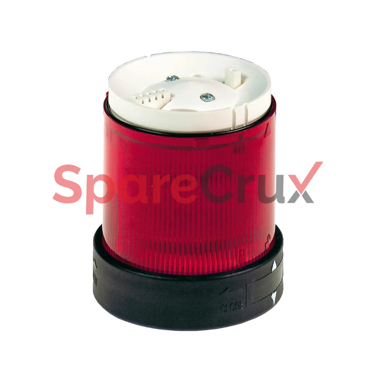 XVB C2B4 | SCHNEIDER ELECTRIC | Illuminated unit for modular tower lights, plastic, red, Ø70, steady, integral LED, 24 V AC/DC