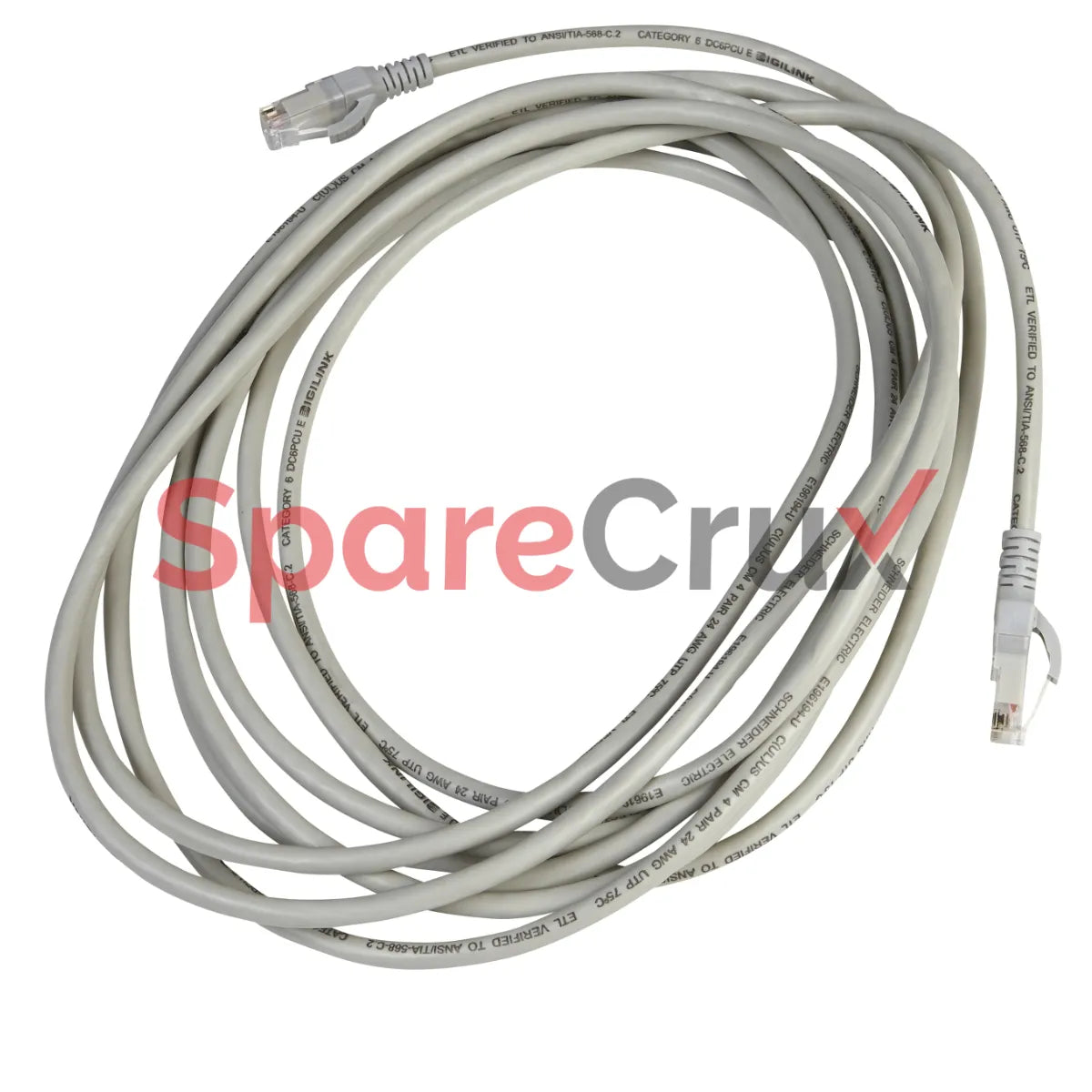 DC6PCURJ05GYM | SCHNEIDER ELECTRIC | Patch Cord, UTP, 5M, Grey