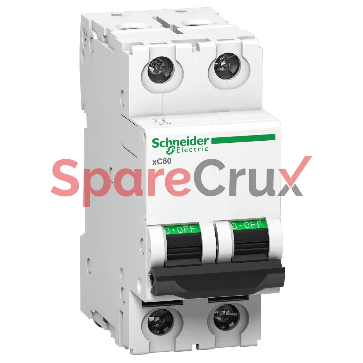 A9N2P02D| SCHNEIDER ELECTRIC | Schneider Electric Acti 9 xC60 MCB 2 A, 2 Pole, 10 kA, D-Curve | A9N2P02D