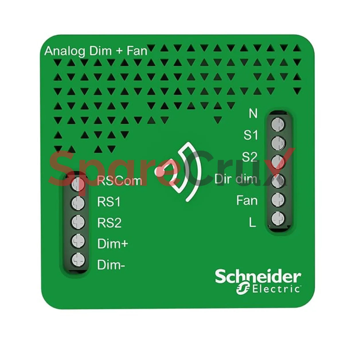IH12001010 | SCHNEIDER ELECTRIC | Schneider Electric Wiser 1-Channel Analog Dimmer and 1-Channel Fan Controller with App and Voice Control