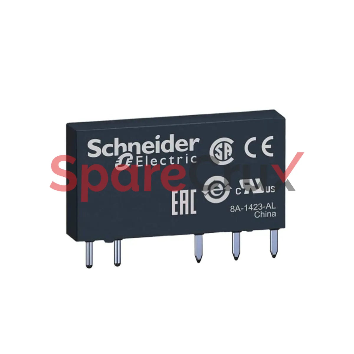 RSL1AB4BD | SCHNEIDER ELECTRIC | Slim interface plug-in relay, 6 A, 1 CO, standard, 24 V DC