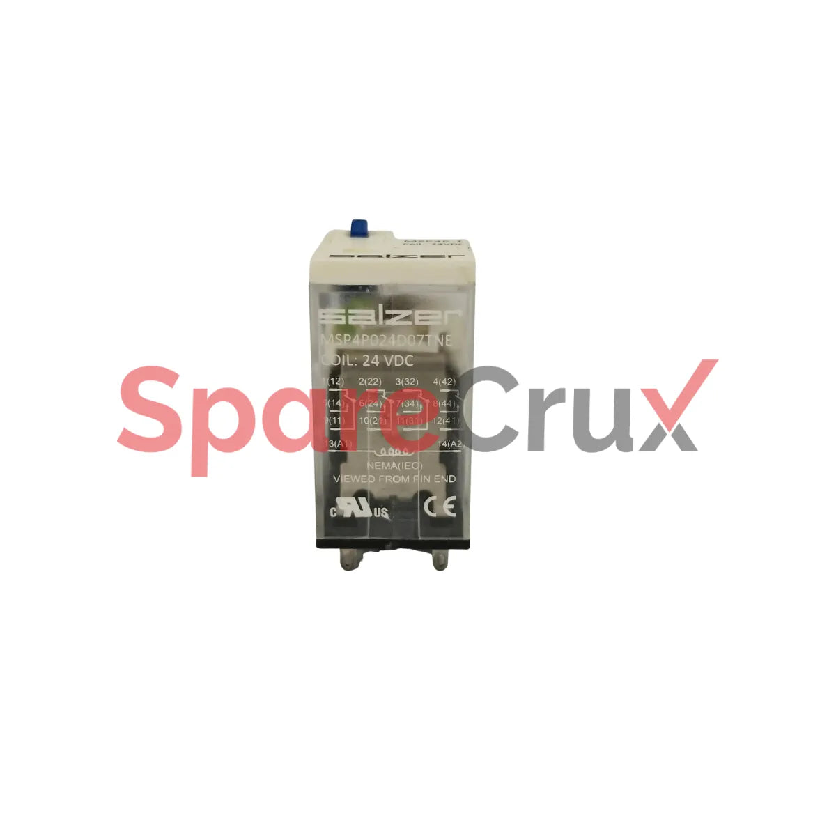 MSP4P024D07TNE | SALZER | Relay - 4P 24VDC 7A