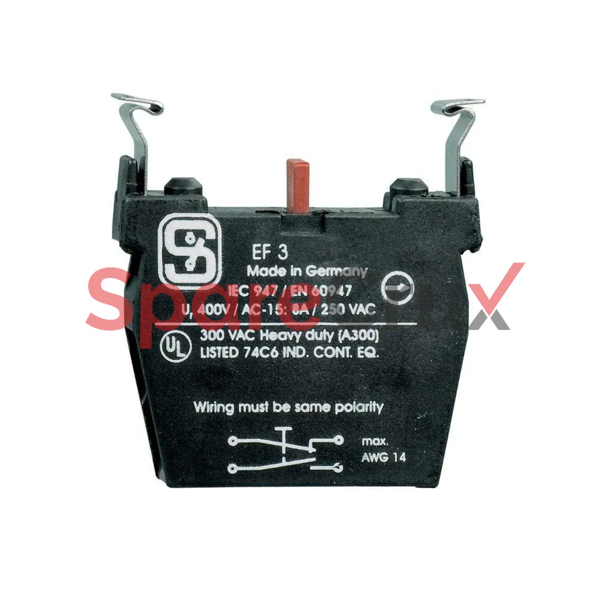 101022138 | SCHMERSAL | Contact Block, 1NO/1NC, Screw Connection