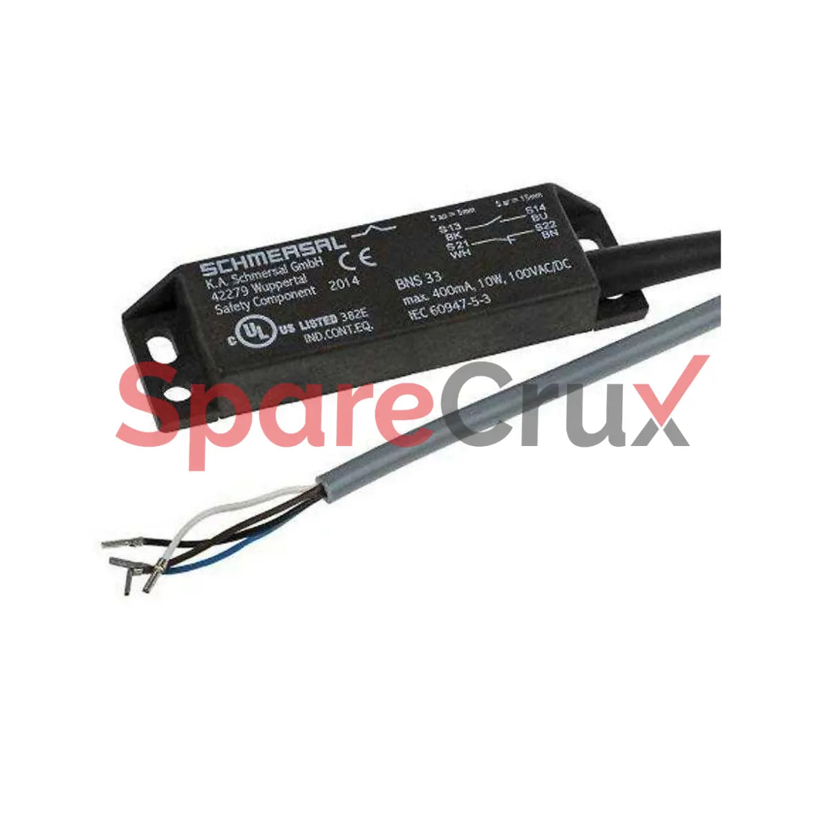 101133729 | SCHMERSAL | Sensor Coded Magnet 5M 1No 2Nc 100Vac/Dc