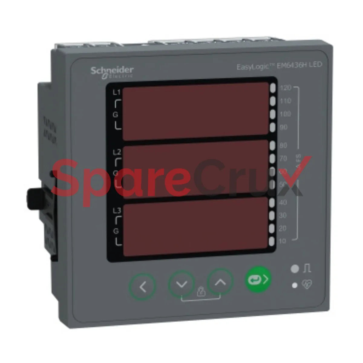 METSEEM6436HCL10RS | SCHNEIDER ELECTRIC | Conzerv EM6436H 2‑Wire Multi‑Function Power & Energy Meter