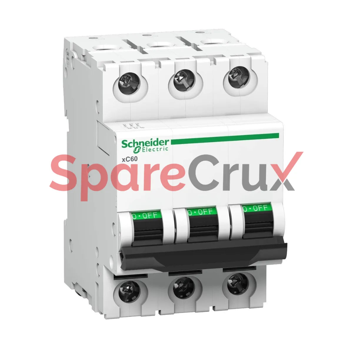 A9N3P06C | SCHNEIDER ELECTRIC | Acti9 MCB xC60 3P 6A C 15KA 415V