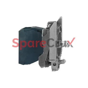ZB4BVB6 | SCHNEIDER ELECTRIC | Blue Light Block With Body/Fixing Collar Integral LED 24V