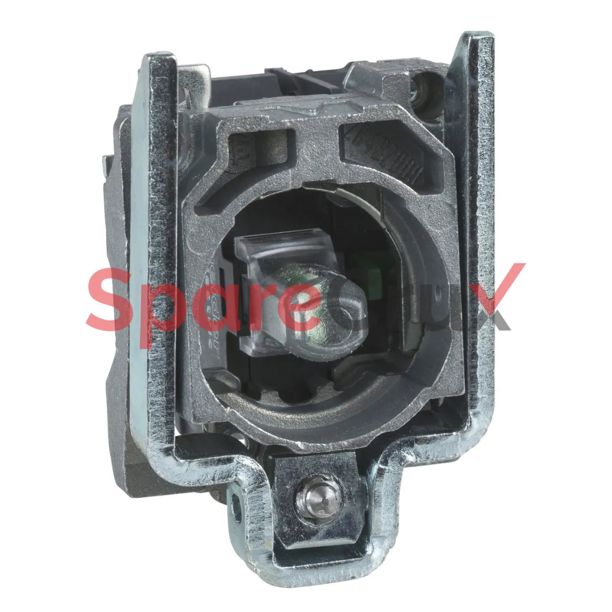 ZB4 BW0B65 | SCHNEIDER ELECTRIC | Blue light block with body/fixing collar with integral LED 24V 1NO+1NC