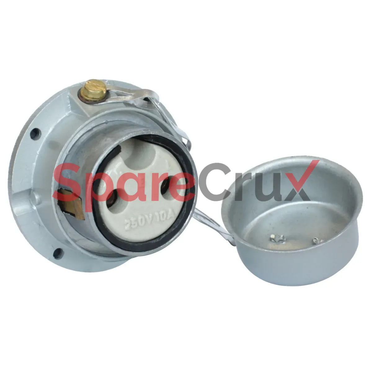 AS10 | SCHNEIDER ELECTRIC | Electra 10 A / 2‑Pole, 250 VAC Metal‑Clad Socket