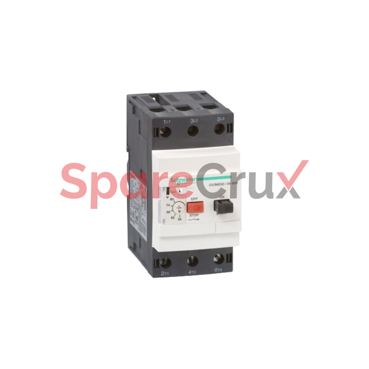 GV3 ME80 | SCHNEIDER ELETRIC | MCB TeSys GV3, 3P, 56-80 A