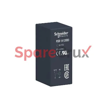 RSB1A120BD | SCHNEIDER ELECTRIC | Interface Plug-In Relay, 12 A, 1 CO, 24 V DC