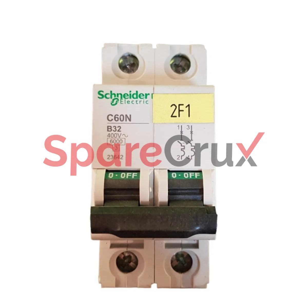 C60N B32 | SCHNEIDER ELECTRIC | Multi9 C60N B32 – 32 A, Type B Miniature Circuit Breaker