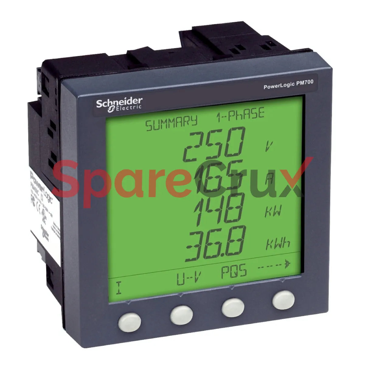 PM710MG | SCHNEIDER ELECTRIC | Power meter PM710 - Basic Readings, THD + min/max + RS485