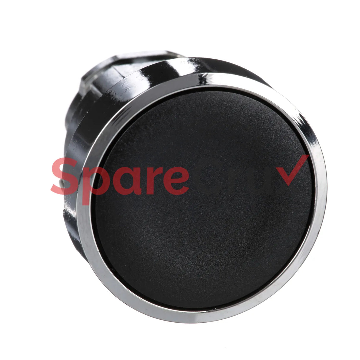 ZB4BA2 | SCHNEIDER ELECTRIC | Push Button Head, Metal, Flush, Black, Ø22, Spring Return, Unmarked