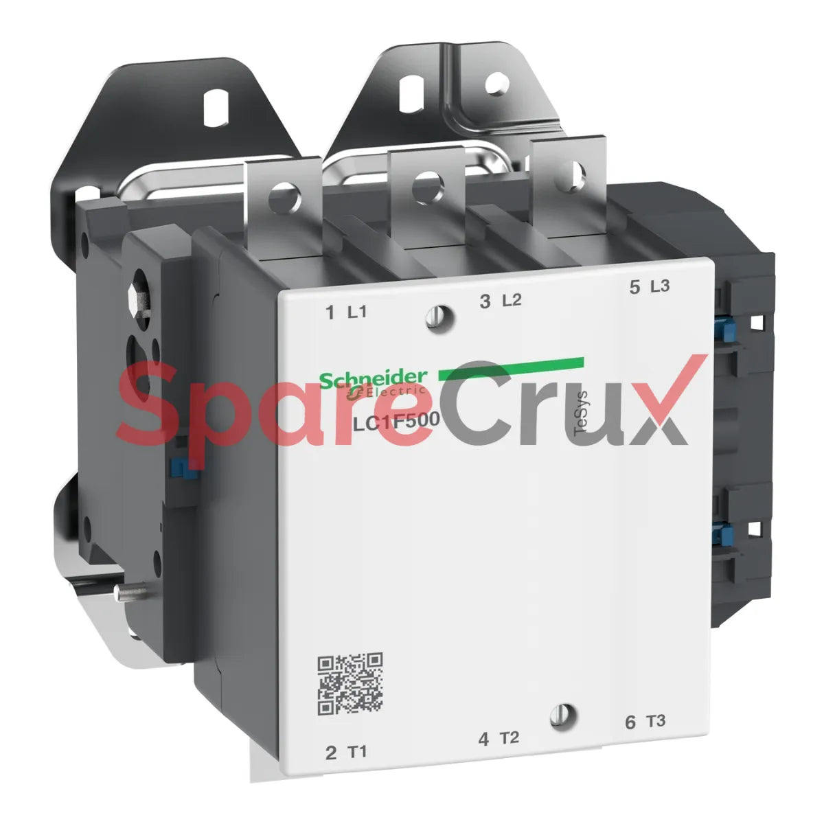 LC1F500 | SCHNEIDER ELECTRIC | TeSys F 3-Pole Power Contactor – 500A AC-3 – 250kW @ 400V – 1000V Rated – 96×96 mm – Coil Not Included”