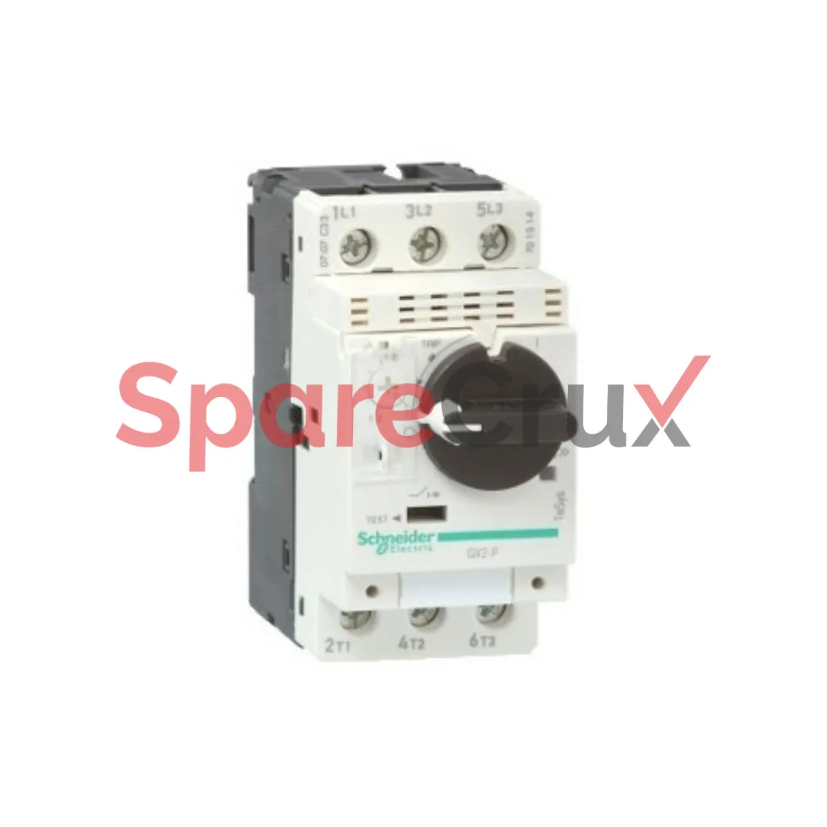 GV2P20 | SCHNEIDER ELECTRIC | TeSys GV2 Thermal-Magnetic Manual Motor Starter & Protector (3 Pole, 13–18 A Rotary Adjustment, 100 kA Breaking Capacity)