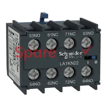 LA1KN04 | SCHNEIDER ELECTRIC |  TeSys K - Auxiliary contact block - 4 NC - screw-clamps terminals