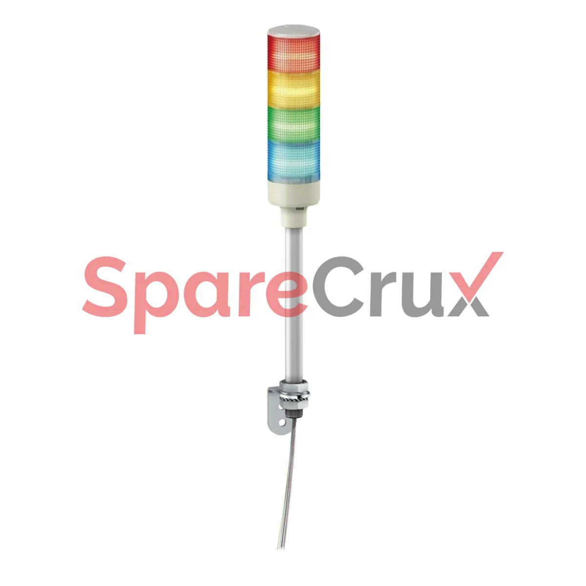 XVGB4S | SCHNEIDER ELECTRIC | Tower Light - RAGB - 24V - LED Based - W. Buzzer - Tube mounting with "L" bracke