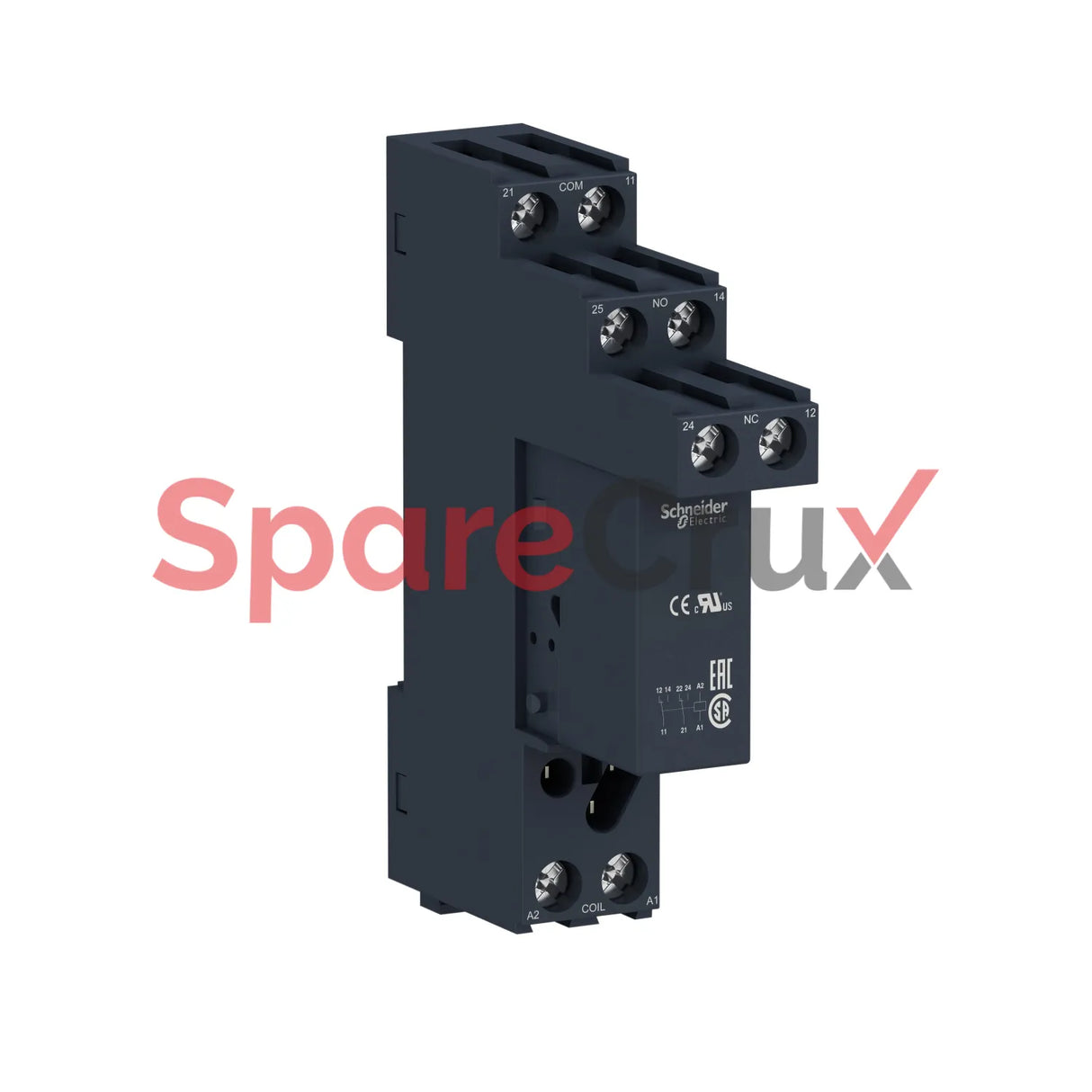 RSB2A080P7S | SCHNEIDER ELECTRIC | interface  plug-in relay - Harmony RSB - 2 C/O - 230 V AC - 8 A - with socket