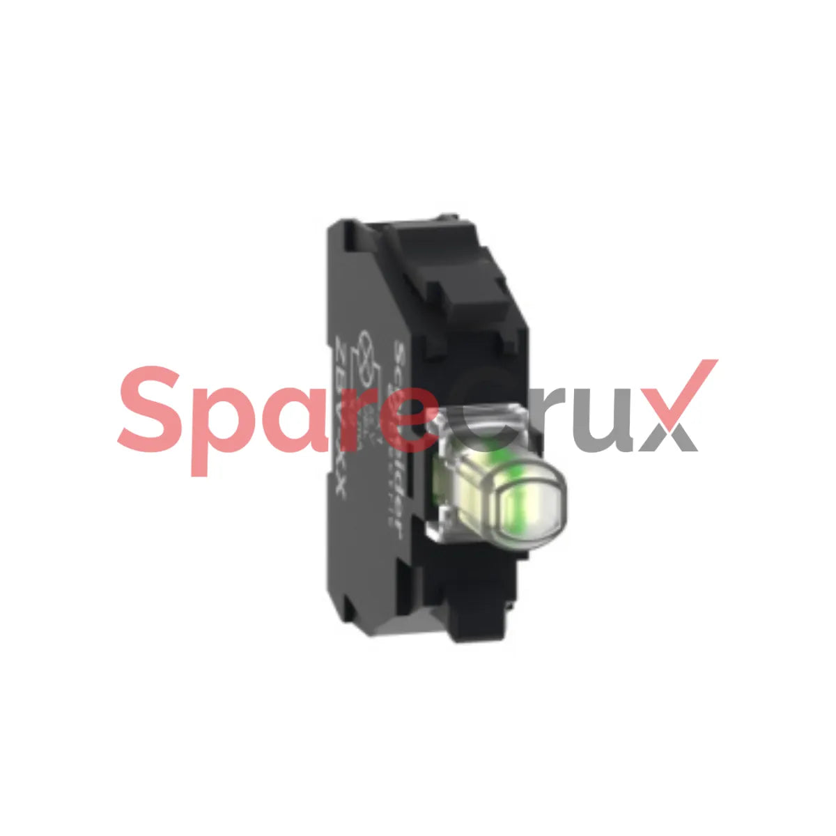 ZBV-M4N | SCHNEIDER ELECTRIC | Harmony XB4/XB5 Red LED Light Block, 22 mm, 230–240 VAC, Screw‑Clamp Terminals