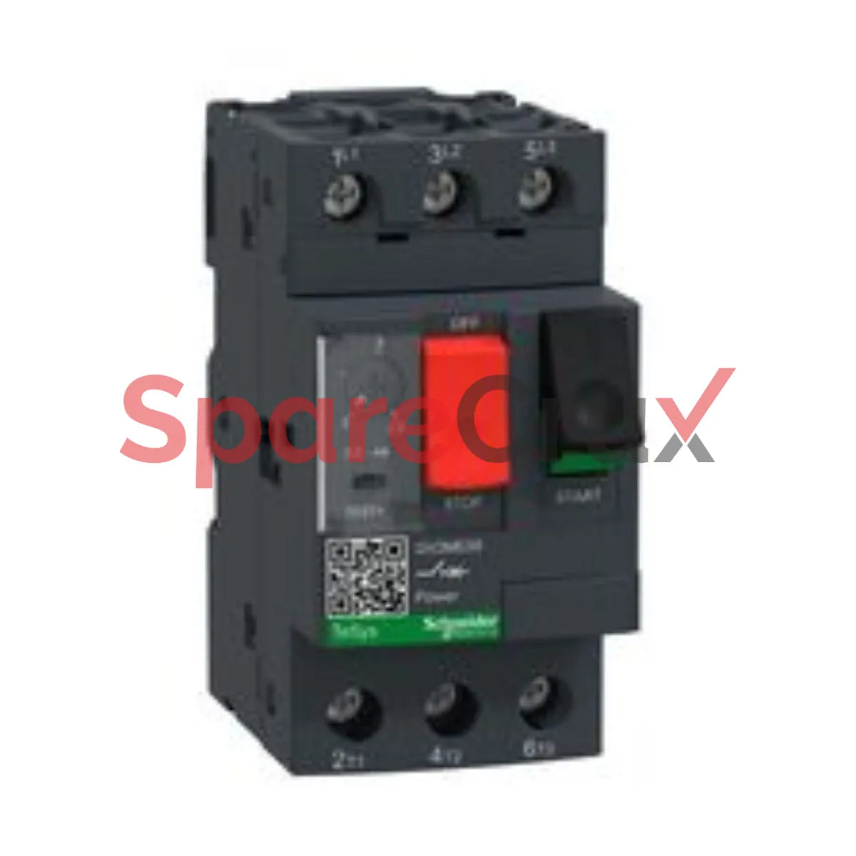 GV2ME04 | SCHNEIDER ELECTRIC | TeSys GV2 Manual Motor Starter & Protector (3‑Pole, 0.4–0.63 A, Thermal‑Magnetic, DIN‑Rail Push‑Button)