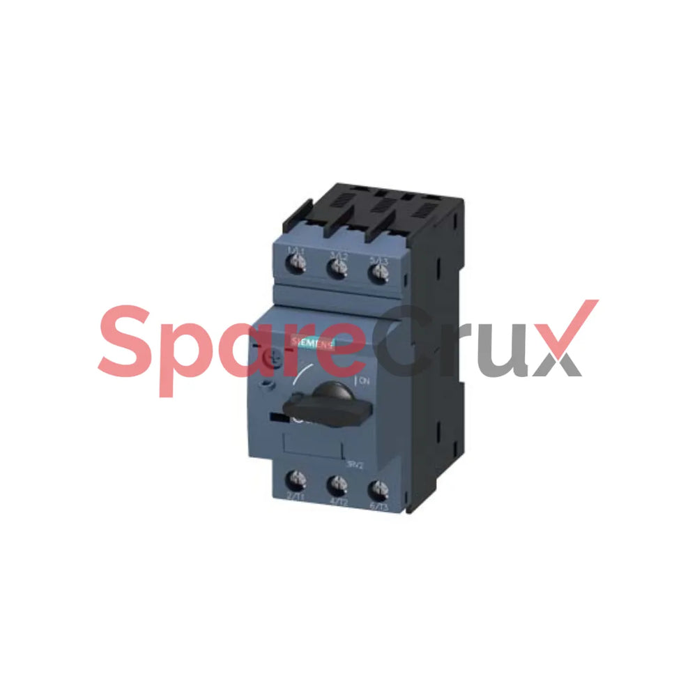 3RV2011-1DA10 | SIEMENS | S00 Circuit Breaker, Class 10, 2.2–3.2 A, N Release 42 A, Screw Terminal