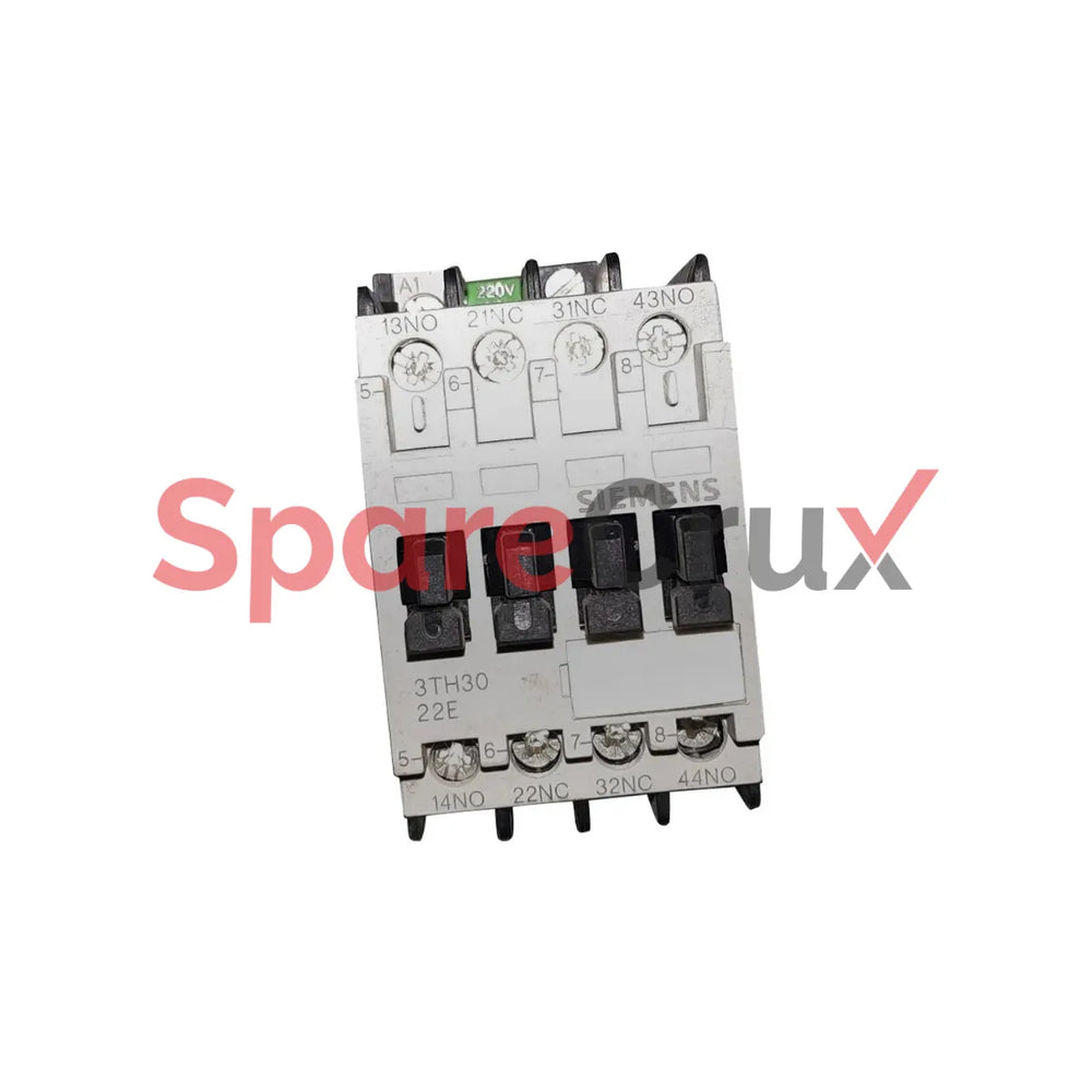 3TH30 | SIEMENS | 22E Air Break Contactor Relay, DIN Rail, 4 Poles