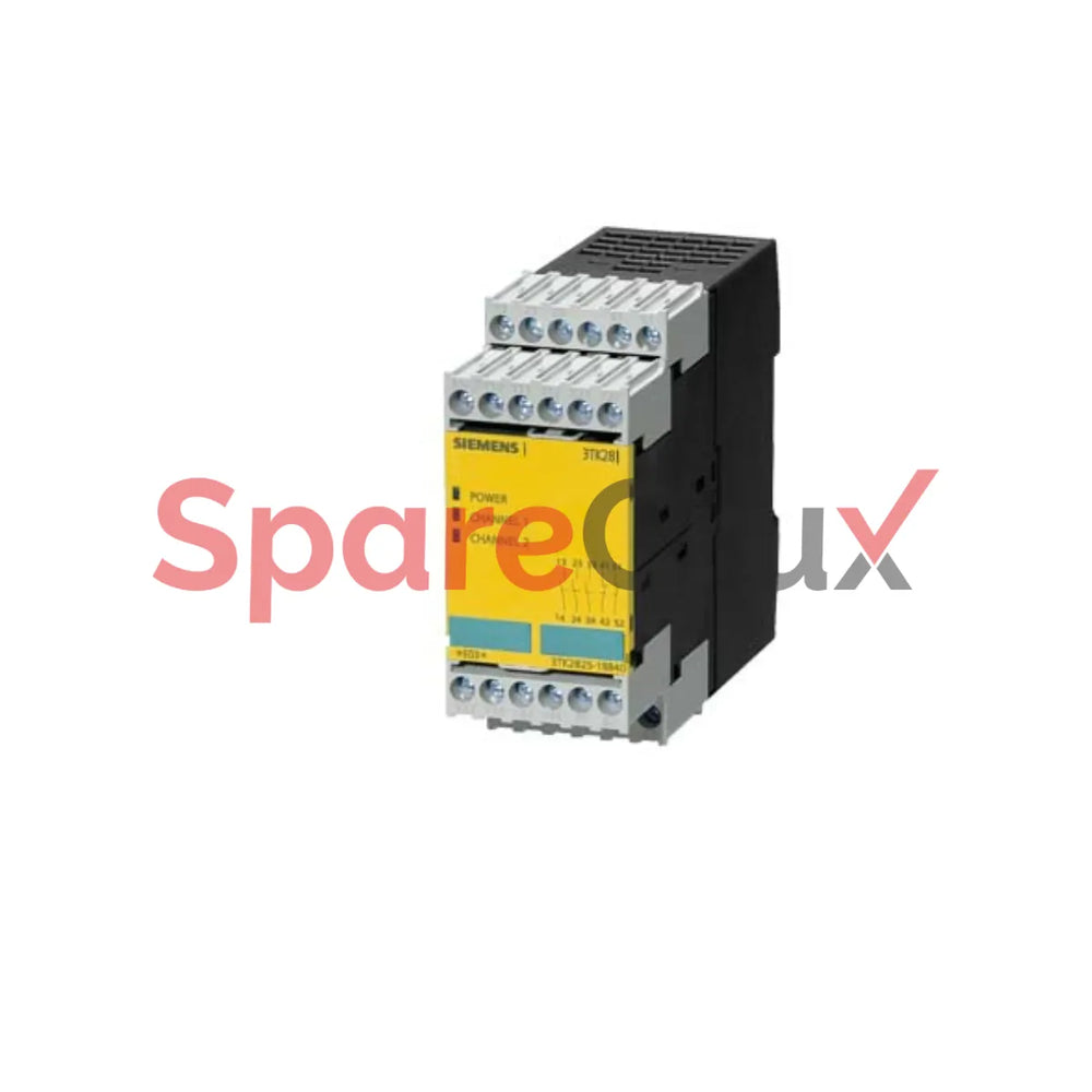 3TK2825-1BB40 | SIEMENS | SIRIUS Safety Relay, 24V DC, 3NO + 2NC, Screw Terminal, SIL 3, PL