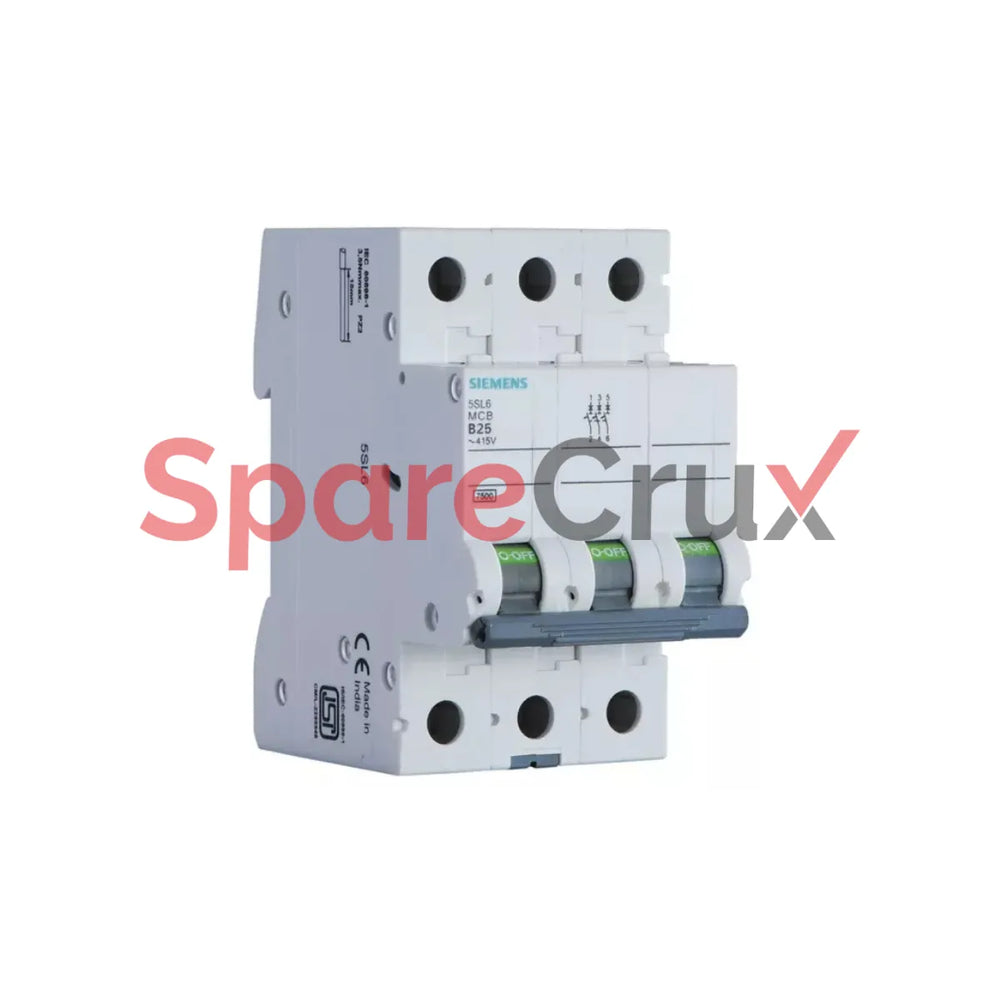 5SL4302-7RC | SIEMENS | Miniature Circuit Breaker 415 V 10kA, 3-pole, C, 2A