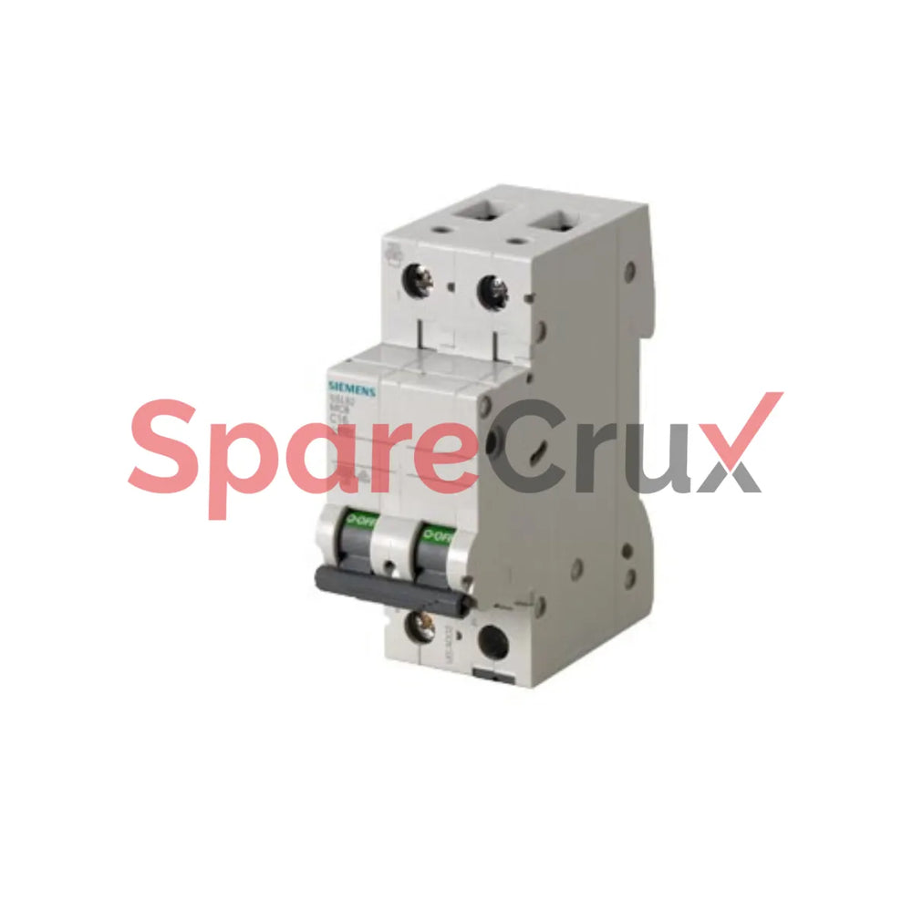 5SL6206-7RC | SIEMENS | MCB 6A 2-pole C Characteristic 7.5 kA