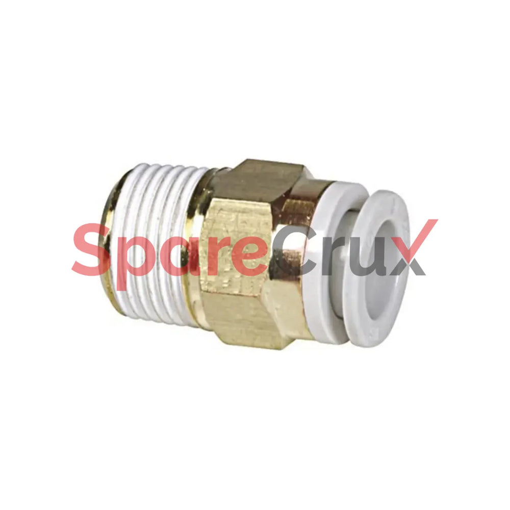 KQ2H06-01S | SMC CORPORATION | Fitting Male Brass Body Tube 6mm Port Rc 1/8