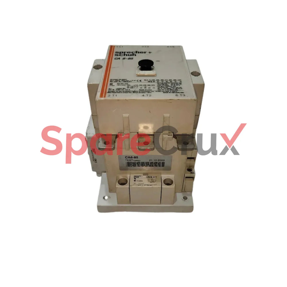 CA 6-85 | SPRECHER+SCHUH | COIL 137...277VAC 160A Contactor
